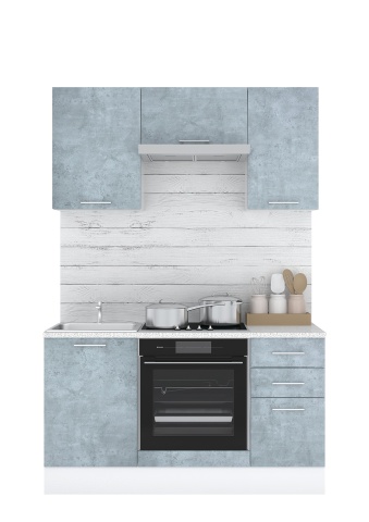 Кухонный Гарнитур Лофт 1500 мм/Разные Цвета